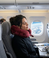 COO RIZZ Memory Foam Travel Pillow