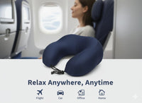 COO RIZZ Memory Foam Travel Pillow