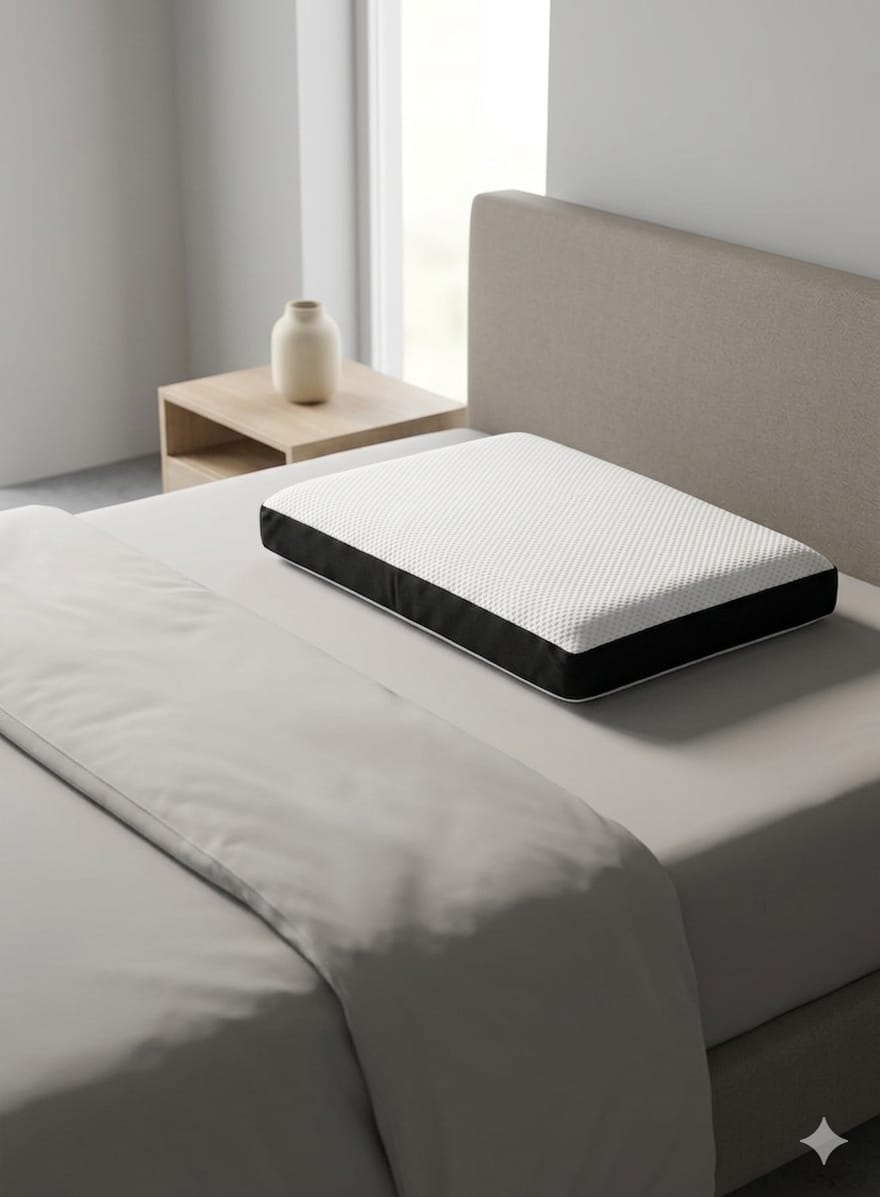 COO RIZZ Queen Size Memory Foam Pillow for Sleeping