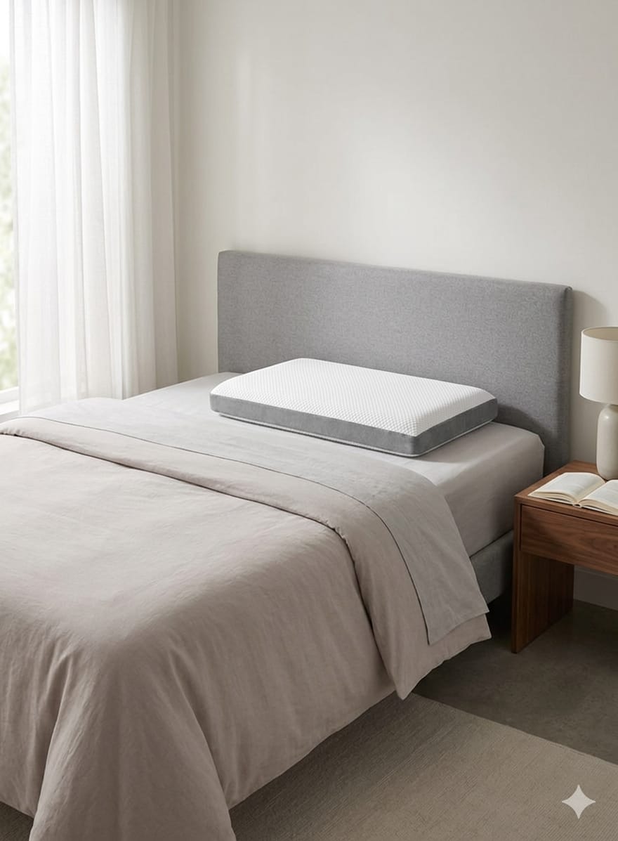 COO RIZZ Queen Size Memory Foam Pillow for Sleeping