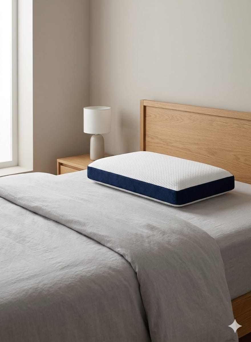 COO RIZZ Queen Size Memory Foam Pillow for Sleeping