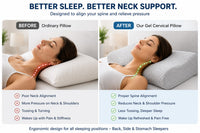 COO RIZZ Cooling Gel Cervical Memory Foam Pillow
