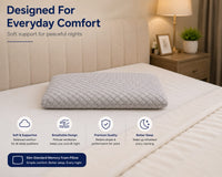 COO RIZZ Slim Standard Gel Memory Foam Pillow