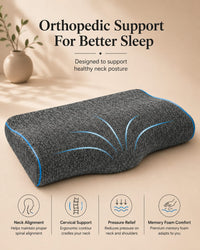 COO RIZZ Orthopaedic Cervical Memory Foam Pillow
