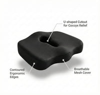 COO RIZZ Orthopaedic Key Coccyx Seat Cushion