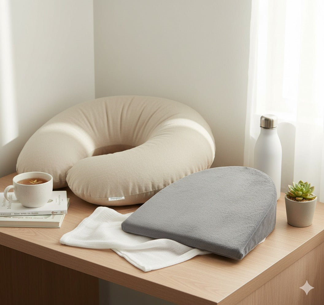 COO RIZZ Memory Foam Maternity Wedge Pillow