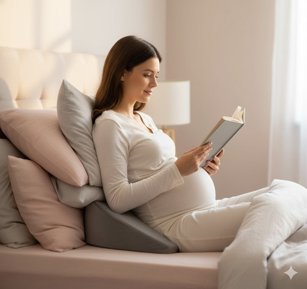 COO RIZZ Memory Foam Maternity Wedge Pillow